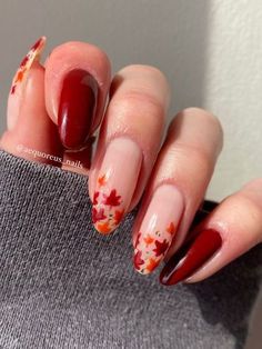 Kutek Disney, Thanksgiving Nail Designs, Christmas Gel, September Nails, Nagel Tips, Cute Nails For Fall, Christmas Gel Nails, Smink Inspiration, Her Nails