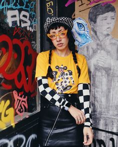 Bright Fun Outfits, Colorful Alternative Outfits, Clashing Patterns Outfits, Eclectic Aesthetic Fashion, Colorful Alternative Fashion, Funky Style Outfits, Maximalist Style Fashion, Eccentric Outfits, Maximalist Fashion Style