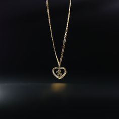 *The pendant COMES WITH the chain if you select one of our chain options Let them know you're keeping them close to your heart always through this 14K heart-shaped gold letter pendant. This tarnish-resistant, solid gold heart-shaped pendant will be the tangible representation of your love for this person. Handmade to perfection, this gold heart-shaped pendant features a highly polished shine that is almost blinding. 100% hypoallergenic, even the person with the most sensitive skin will be remind Gold Heart Necklace With Hallmark, 14k Gold Heart Initial Pendant Necklace For Anniversary, Tarnish Resistant Gold Plated Heart Necklace For Anniversary, Anniversary Gold Plated Tarnish Resistant Heart Necklace, Anniversary Gold-plated Tarnish-resistant Heart Necklace, Tarnish Resistant Heart Necklace For Anniversary, Mother's Day, Tarnish Resistant Heart Necklace For Anniversary, Gold Heart Charm Necklace For Anniversary, Gold Heart Necklace With Hallmark For Anniversary