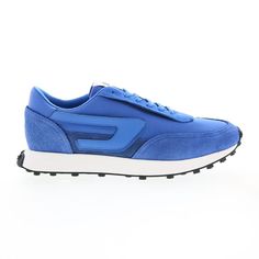 Model Name: S-Racer Lc Model Number: Y02873-P4428-T6037 Material: Suede Color: Strong Blue Condition: New With Box Width: Medium (D, M) Diesel Offers Trendy And Stylish Models That Look Great With Jeans. Diesel Provides A Great Look But Also Provides Comfort With A Rubber Sole Allowing For Everyday Use. When It Comes To Choosing An Outfit Diesels Are Always A Good Way To Go! Blue Sneakers With Contrast Sole For Jogging, Blue Running Shoes With Contrast Sole For Streetwear, Blue Sporty Running Shoes With Contrast Sole, Sporty Blue Running Shoes With Contrast Sole, Modern Blue Sneakers With Rubber Sole, Blue Lace-up Running Shoes With Contrast Sole, Modern Blue Sneakers With Contrast Sole, Modern Blue Running Shoes For Streetwear, Blue Athleisure Running Shoes With Rubber Waffle Outsoles