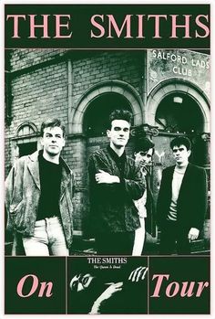 the smiths on tour poster