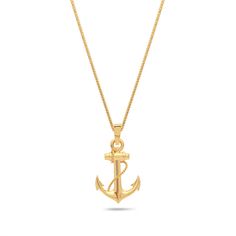 Set sail on a journey of elegance with our steadfast Micro Anchor Piece. This nautical-themed piece features a beautifully crafted anchor pendant, symbolizing stability and strength, encircled by a sailor's rope. Polished and detailed finely by hand, the anchor reflects senses of courage and adventure. Perfect for anyone who cherishes the sea's timeless allure and seeks a touch of maritime charm in their jewelry collection. Wear it as a reminder of your anchor in life who keep you grounded and h Elegant Yellow Gold Anchor-shaped Necklaces, Gold Nautical Anchor Jewelry, Yellow Gold Nautical Anchor Jewelry, Nautical Anchor Shaped Gold Jewelry, Nautical Anchor Gold Jewelry, Nautical Anchor-shaped Gold Jewelry, Nautical Style Anchor Gold Jewelry, Anchor Jewelry, Anchor Pendant