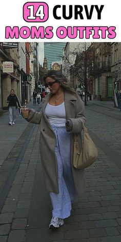 Curves and cozy vibes: Fall fashion for every body type Cute Comfy Outfits For Winter Midsize, European Fashion Fall Plus Size, Bus Stop Mom Outfits, Midsize Jeans Outfit Fall, Flattering Outfits For Midsize Women, Fall Fashion Outfits Midsize, Curvy Over 40 Outfits, Casual Fall Plus Size Outfits, Stylish Mom Outfits Fall