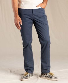 DetailsSome birds aren't meant to be caged. That's why we took our #1 Mission Ridge Pant, jetted the chino styling, and opted for 5-pocket styling like your favorite blue jeans. Same great Mission Ridge comfort/stretch/durability/likeability, now in a more relaxed package. Or a more go-get-em package. Whatever you like, cowboy. Moisture-wicking UPF 40+ Comfort stretch 5 pocket styling Lean fit 30" inseam 32" inseam 34" inseam Fabric & CareFabric Name: Highroad Twill77% Organic Cotton 21% Polyest Mens Sleeve, How To Be Likeable, The Mission, Toad, Work Pants, Used Clothing, Chinos Pants, Moisture Wicking, Blue Jeans