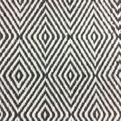 a black and white pattern on fabric