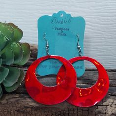 E103 Holagraphic Red Hearts On Circle Drop Statement Earrings Vintage Last Pair 2.5" Drop Silvertone Findings Fishhook Backs Rubber Stoppers Similar Styles See Listings Yellow Teardrops Green Teardrops Bundle & Save! Automatically Save 25% On 3+! Buy With Confidence! 1000+ Listings Available! New Items Added Weekly! Party Cohost, Posh Ambassador & Mentor With 3000+ Sales! #Jewelry #Fashion #Accessories #Earrings #Women #Style #Trendy #Trend #Earring #Statement #Red #Jesisfashionz #Runway #Diva # Trendy Red Metal Earrings, Trendy Red Metal Hoop Earrings, Nickel-free Red Earrings For Party, Red Nickel-free Jewelry For Valentine's Day, Nickel-free Red Jewelry For Valentine's Day, Nickel Free Red Jewelry For Valentine's Day, Trendy Red Nickel-free Hoop Earrings, Red Round Metal Earrings, Adjustable Nickel-free Red Hoop Earrings