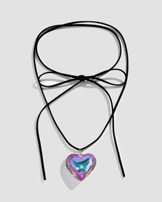 Details: Necklace with heart-shape design Heart Cut Charm Jewelry For Party, Party Jewelry With Heart Cut Charm, Heart Cut Jewelry With Heart Charm For Party, Valentine's Day Crystal Pendant Necklace, Double Heart Metal Necklace With Heart Beads, Metal Double Heart Necklace With Heart Beads, Double Heart Necklace For Party, Trendy Heart Choker Necklace For Valentine's Day, Adjustable Trendy Heart Necklace For Party