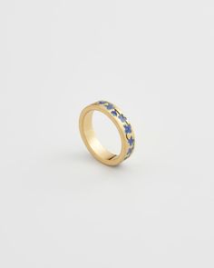 Blue Forget Me Not Ring Forget Me Not Ring, Dainty Gold Band, Fable England, Forget Me Not Flowers, Gold Band Ring, Jewelry Lookbook, Ring Pendant, Everlasting Love, Forget Me Not