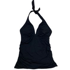 Nwt Athleta Swim Halter Shirred Black Shirred Top Size Xs Nwt! Flattering Swim Halter Bathing Top That Has A Tie Closure Around The Neck. Very Stretchy For A Comfortable Fit. The Sides Are Shirred. There Is A Band Below The Bust And V-Neckline. Removable Cups. -75% Nylon -25% Lycra Spandex Halter Top Swimsuits Tankini, Swimsuits Tankini, Silly Clothes, Shirred Top, Halter Swim Top, Cute Bathing Suits, Swimsuit Dress, Next Clothes, Cute Everyday Outfits