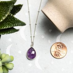 Drop Amethyst Pendant Minimalist 925 Sterling Silver Jewelry Gifts for her - Elegant Silver Satellite Chain 18 20 24 layering length options EARRINGS SOLD SEPARATELY Stone: Genuine Purple AmethystPlease note due to nature of our genuine stones no two are alike and the ones you will receive will vary slightly from the ones pictured in the photos.Bezel: Sterling SilverChain: 925 Sterling SilverChain: Available in 18, 20 and 24 inches, satellite chain with spring ring claspGemstone: 15x13mm Jewelry Pendant Minimalist, 925 Sterling Silver Chain, Amethyst Pendant, Drop Pendant, Necklace Earring Set, Sterling Silver Chain, 925 Sterling Silver Jewelry, Spring Rings, Sterling Silver Chains