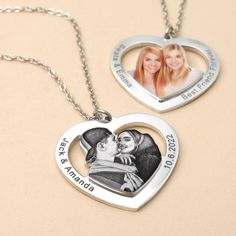 ❤The Custom Photo Necklaces is perfect for daily wear, birthday,and christmas, perfect gift ideas. -------The Item Detail----- * Heart Size: approx.3cm(1.18inch) * The Chain Length is 45cm,If you need special size,please contact us. * Because it is personalized jewelry.we can make any design you want.  If you want to design another style, pls contact us ---------------------H O W ∙ T O ∙ O R D ER-------------------- 1.Choose the Photo Color you want from the drop-down menu 3.Please Write your pe Personalized Stainless Steel Heart Necklace For Mother's Day, Customizable Heart Pendant Charm Necklaces For Gifts, Personalized Pendant Charm Necklace For Valentine's Day, Valentine's Day Pendant Charm Necklace As Personalized Gift, Customizable Stainless Steel Necklaces For Valentine's Day, Customizable Heart Charm Necklaces For Gifts, Personalized Stainless Steel Heart Necklace, Customizable Heart-shaped Necklace For Father's Day, Customizable Heart Necklace For Father's Day