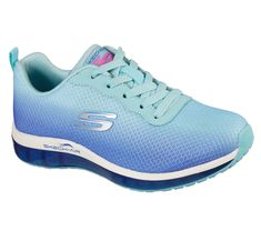 Airy comfort and sleek athletic style combine in Skechers Skech-Air Element Elite - Purely. This lace-up features a breathable ombre mesh upper with an Air-Cooled Memory Foam® insole and a visible Skech-Air® air-cushioned midsole. Air Element, Insole Design, Air Air, Athletic Style, Athletic Fashion, Workout Accessories, Sketchers Sneakers, Personal Marketing, New Product