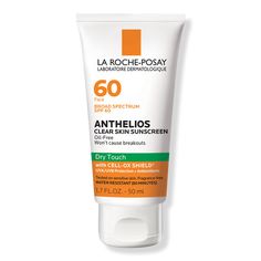 Anthelios Clear Skin Dry Touch Face Sunscreen SPF 60 - La Roche-Posay | Ulta Beauty La Roche Posay Sunscreen, Brown Age Spots, Sunscreen Oil, Skincare Sale, Brown Spots Removal, Skin Allergies, Roche Posay, La Roche Posay, Spf Sunscreen