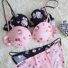 Y2k Hello Kitty, Kawaii Kitty, Kitty Clothes, Hello Kitty Clothes, Cute Bras, Kawaii Style, Hello Kitty Items, Really Cute Outfits, Kawaii Fashion