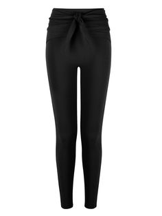 This is a casual and feminine leggings by NYLORA that is made out of high quality and sturdy material. With distinctive mood of the design and comfortable wear, you can style it for your casual daily outfit.- Unique tie detail on the waist- Fabric with high elasticity and slim fit- Unique and feminine mood Outfits Unique, Unique Ties, Daily Outfits, Black Leggings, Slim Fit, Leggings, High Quality, Fabric, How To Wear