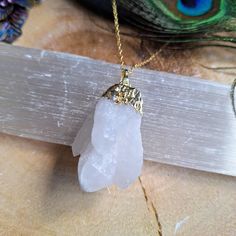 Clear quartz cluster necklace pendant Master healer  Balance  Mental clarity  Stability  Healing in all areas  Can be a gift for loved ones, friends or a treat to yourself.   Comes in a gift bag. PER ORDER you will receive a complimentary crystal that will be chosen intuitively and an oracle card.  Instructions for how to cleanse and charge will also be included. Please note that due to the fact these are natural stones, the colours may vary but will be equally as beautiful. Feel free to contact Gift Crystal Pendant Necklace With Raw Stone, Raw Stone Crystal Pendant Necklace Gift, Spiritual Nickel-free Charm Necklace For Her, Unique Raw Stone Crystal Necklace For Gift, Spiritual Gemstone Charm Necklace As Gift, Handmade Crystal Necklaces For Gifts, Handmade Crystal Necklace Gift, Spiritual Dangle Charm Necklaces As Gift, Gift Crystal Dangle Necklaces With Natural Stones