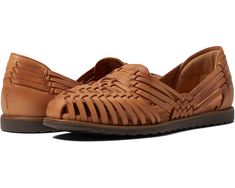 Comfortiva Rainer | Zappos.com Leather Slip-ons With Woven Sole For Summer, Comfortable Woven Leather Slip-on Sandals, Casual Leather Open Toe Slip-ons, Leather Slip-ons With Woven Sole For Spring, Casual Flat Sandals With Woven Leather, Leather Woven Leather Slip-on Sandals, Natural Woven Leather Huaraches For Spring, Casual Sandals With Woven Leather And Flat Heel, Spring Natural Huarache Sandals With Rubber Sole