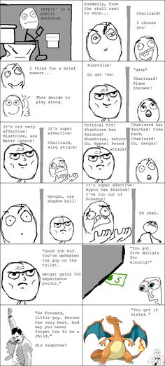 an image of some funny comics with captioning about the same thing in each language