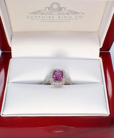 Unheated 2.05 Ct Pink Sapphire Ring, Platinum 950 GIA Certified - Etsy Pink Sapphire Ring, Sapphire Engagement, Natural Sapphire, Engagement Rings Sapphire, Pink Sapphire, Anniversary Rings, Sapphire Ring, Platinum, Sapphire