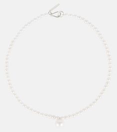 Classique Sterling Silver Choker With Freshwater Pearls in White - Sophie Buhai | Mytheresa Sophie Buhai Jewelry, Simplistic Jewelry, Sterling Silver Choker, Sophie Buhai, Silver Choker, Downtown Los Angeles, Pearl Choker, Local Artisans, Silver Pearls