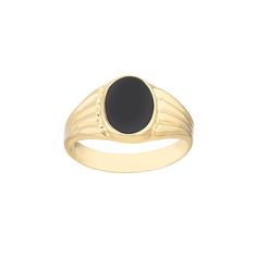 Solid 14K Yellow Gold Oval Onyx Signet Ring with Textured Sides for Women - Sizes 6-8 | Pinky Finger Ring, Statement Ring, Family Ring, Gift, Birthday, Anniversary Discover the perfect blend of classic elegance and modern style with the 14K Yellow Gold Oval Onyx Signet Ring with Textured Sides for Women. This exquisite ring features a striking oval onyx stone, expertly set in luxurious 14K yellow gold. The ring is further enhanced with textured sides, adding a unique touch of sophistication. Available in sizes 6, 7, and 8, this ring is designed for a comfortable and perfect fit. Whether worn daily or for special occasions, this onyx signet ring is a versatile and timeless addition to any jewelry collection. * Design: Elegant oval onyx signet with unique textured sides * Material: Premium 1 Signet Pinky Ring, Pinky Finger Ring, Signet Ring Women, Onyx Signet Ring, Signet Rings Women, Family Rings, Black Onyx Ring, Ring Minimalist, Solid Gold Rings