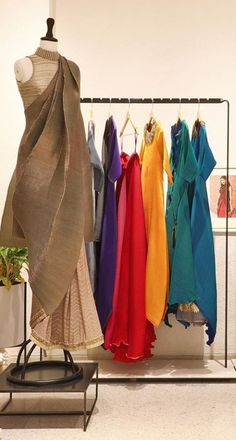 Saree Display, Latest Saree Trends, Unique Saree, India Trip, Designer Sari, Khadi Saree, Fashion Traditional