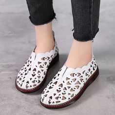 Style : Office Lady Fashion Element : Shallow Fit : Fits true to size, take your normal size Lining Material : PU Insole Material : PU Season : Summer Outsole Material : Rubber Toe Shape : round toe Closure Type : SLIP-ON Pattern Type : Print Occasion : Casual Flats Type : Flat Platform Upper Material : PU Department Name : ADULT Brand Name : HKDQ Item Type : flats WHAT ABOUT REFUND?   Fast refund,100% Money Back Guarantee. If your product is defective or doesnt work properly, let us know and we Leather Platform Shoes, Loafer Shoes Women, Loafers Shoes, Linen Pants Women, Women's Loafers, Denim Shorts Women, Casual Flats, Toe Sandals, Women Set