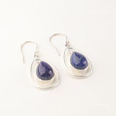 This wonderfully hand crafted Earrings studded with Lapis Lazuli is attractive and admirable, both by the eyes, as well as the heart of any beholder! Get this Sterling Silver classic theme Earrings and always rejoice the feeling of possessing a work of art. ------------------------------------------ Welcome to Our Shop JewelryMartJaipur ------------------------------------------ Elegant Lapis Lazuli Gemstone Minimalist Earrings, Blue Drop & Dangle Earrings, 925 Sterling Silver Jewelry, Wedding Gift, Earrings For Love Description :- SKU:- JMEE-134-25 Metal:-  Sterling Silver Metal Purity:- 925 Gemstone:- Lapis Lazuli Gemstone Color:- Blue Gemstone Shape :- Pear Gemstone Creation :- Natural Stone Setting :- Bezel Silver jewelry has been cherished since ancient times for its allure, durabilit Silver Jewelry Wedding, Lapis Lazuli Earrings, Lapis Lazuli Gemstone, Timeless Gifts, Drop Dangle Earrings, Earrings Blue, Jewelry Wedding, Blue Gemstones, 925 Sterling Silver Earrings