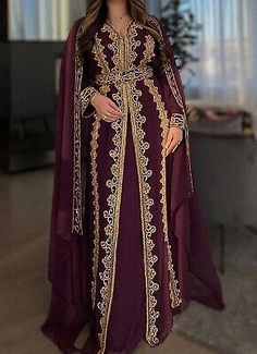 Great Shopping SALE New Moroccan Dubai Kaftans Farasha Abaya Dress Very Fancy Long Gown MS 1444, women clothing Farasha Abaya, Moroccan Kaftan, Moroccan Dress, Party Kleidung, Abaya Dress, Formal Dresses For Women, Kaftan Dress, African Attire, Long Gown