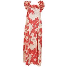 Hibiscus and Tropical Leaf Paradise Dress. For wedding, party and Hula dancing! This light color long dress is great for Hawaiian party. Light red print is very cheerfully and uplift your moods. There is matching aloha shirts to enjoy Aloha with your partner. Wear this dress with white pearl necklace or lei looks great. Cotton100% Back Zipper Made in USA, Hawaii Hula Dancing, Dress For Wedding Party, Paradise Dress, Hawaiian Fabric, Hibiscus Print, Red Hibiscus, Dress For Wedding, Hawaiian Party, White Pearl Necklace