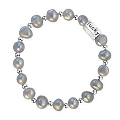 Style: Female Material: S925 Sterling Silver, Baroque Pearl Pearl Type: Cultured Pearl Color: Grey Pearl Size: 7mm Bracelet Size: Elastic Classic Sterling Silver Oyster Bracelet As Gift, Classic Silver Beads Bracelet Gift, Classic Silver Beads Bracelet As A Gift, Classic Silver Beaded Bracelet Gift, Classic Beaded Bracelets With Sterling Silver Clasp As Gift, Classic Silver Beaded Bracelets For Anniversary, Classic Silver Bracelet With Oyster Band, Classic Sterling Silver Beaded Bracelet For Gifts, Classic Sterling Silver Bracelet With Round Beads For Gifts