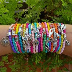 Check out this item in my Etsy shop https://www.etsy.com/listing/183310346/wholesale-jewelry-boho-chic-colourful Multicolor Bohemian Beaded Bracelets With Silver Beads, Bohemian Friendship Bracelets With Silver Beads, Bohemian Silver Beaded Bracelets With Spacer Beads, Bohemian Multicolor Bracelets With Silver Beads, Silver Bohemian Friendship Bracelets For Jewelry Making, Bohemian Silver Beads Friendship Bracelets As Gift, Bohemian Silver Friendship Bracelets With Tiny Beads, Nickel-free Multicolor Festival Bracelets, Festival Multicolor Bracelets With Silver Beads