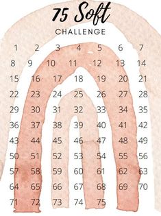 75 Soft, Visual Tracking, Free Wedding Planner, Wedding Planner Printables, Body Challenge