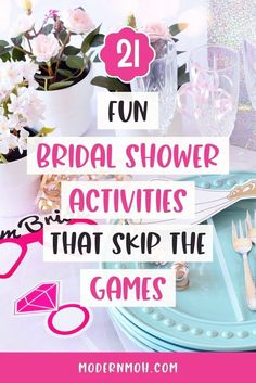 Check out 21 fun bridal shower activities that skip the games but still offer loads of entertainment. From bridal shower activities that aren't games, like an Anniversary Wishes station, to a Recipe Box, these ideas will ensure guests have a great time at the bridal shower party while contributing to meaningful keepsakes for the bride. Tap here for these nontraditional bridal shower activities now! Bridal Party Games, Bachelorette Planning, Myrtle Beach Wedding