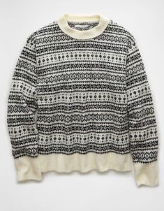 AE Whoa So Soft Crew Neck Sweater American Eagle Sweaters, Grandpa Sweater, American Eagle Sweater, Soft Sweater, Knitting Women Sweater, Cool Sweaters, Softest Sweater, Sweater Knit, Winter Sweaters