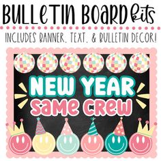 new year's eve party bulletin board