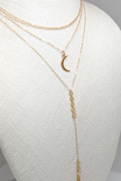 Say hello to your new lariat or y necklace for awesome layering by Norah Stella Jewelry. 14k Gold Filled Delicate Lariat Necklace With Delicate Chain, 14k Gold Filled Delicate Lariat Necklace, Adjustable Dainty Gold Lariat Necklace, Adjustable Dainty Gold Layered Necklace, Adjustable Gold Dainty Layered Necklace, Dainty 14k Gold Filled Adjustable Lariat Necklace, Dainty Lariat Charm Necklace With Delicate Chain, Adjustable Gold Lariat Necklace For Layering, Dainty Adjustable Gold Layered Necklace