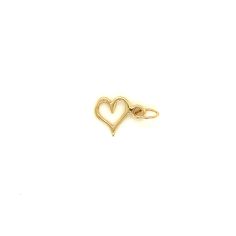 Our Petite Heart Charm is the cutest addition to your charms collection! Add to one of your chains or add to your Gemstone Bracelet Bead Kit for a little gold sparkle! 14k Yellow Gold 1/4" long Add to one of your chains or choose a chain from our Chains & Charms section to complete the look! Add to your Gemstone Bracelet Bead Kit for a little gold sparkle! LS Collection Heart-shaped Yellow Gold Jewelry With Dangling Charms, Yellow Gold Heart-shaped Jewelry With Dangling Charms, Everyday 14k Gold Open Heart Charm Necklace, Elegant 14k Gold Heart Charm, Valentine's Day Heart-shaped Open Heart Charms, Valentine's Day Heart Charm, Everyday Double Heart 14k Gold Charm Necklace, Everyday 14k Gold Double Heart Charm Necklace, Dainty 14k Gold Charm Necklace With Heart Charm