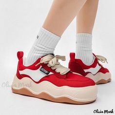 Olivia Mark - Dankyoshis Platform Sneakers with Thick Soles for Height Increase, Casual Sports Loafers Soft Tennis, Sneakers Comfortable, Embroidered Flats, Height Increase, Mens Canvas Shoes, Low Heel Sandals, Shoes Soft, Black Leather Loafers, Running Sports