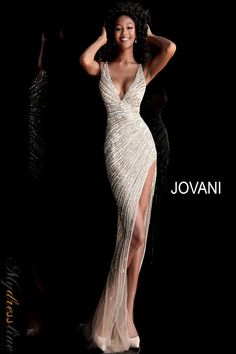 Jovani Gown, Jovani Prom, Fitted Prom Dresses, Prom Dresses Jovani, Jovani Dresses, Sheer Skirt, Evening Dresses For Weddings, Beauty Dress, Beaded Gown