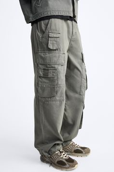 POCKET CARGO PANTS Pants With Pockets On Side Men, Cargo Pants Big Size Man, Drawstring Cargo Pants Men, Men Cross Pants, Where To Get Cheap Cargo Pants, Mens Pants 2022, Mens Low Waisted Pants, Boy Wide Pants, Jacov Cargo Pants