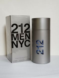 212 MEN NYC 3.4OZ (100ML) EDT SPRAY BY CAROLINA HERRERA FOR MEN BRAND NEW IN BOX Male Skincare, Carolina Herrera Men, Man Perfume, Mens Perfume, Carolina Herrera Perfume, Light Blue Perfume, Perfume 212, 212 Man, Best Mens Cologne