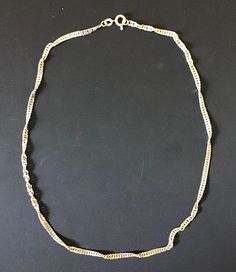 Condition: excellent condition as pictured. Sold as preowned and as pictured.This listing is for a Vintage Sterling Silver (925) Choker Necklace, Italy as pictured. The pictures are part of the description, what you see is what you get. Since we are not experts in authenticating this listing by any means, please inspect the pictures and be the judge.Size: approximately 15 inches. Weight is approximately 4 grams. General Terms & Conditions:• Shipping: if multiple items are purchased in one da Vintage Silver Figaro Chain Necklace, Vintage Silver Jewelry With Figaro Chain, Vintage Silver Figaro Chain Jewelry, The Judge, Choker Necklaces, Beautiful Vase, Silver Coins, Vintage Sterling Silver, Silver 925