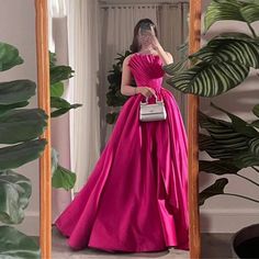 Pink Satin Gown, Prom Night Dress, Sleeveless Prom Dress, Silk Evening Dress, Princess Prom Dresses, Strapless Evening Dress, Floral Prom Dresses, Prom Dresses Sleeveless, Evening Dress Fashion