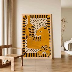 Abstract Tiger Art Tiger Canvas Art, Tiger Wall Art, Tiger Canvas, Free Frames, Tiger Art, Impressionist Paintings, Modern Kids, Linen Canvas, Free Art