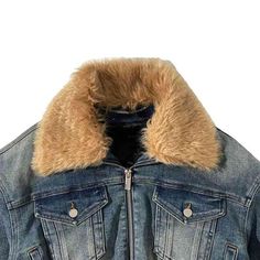 Your Perfect Layer: Short Denim Jacket with a Removable Faux Fur Collar—Style It Your Way Key Features: Color: Blue Denim Size: M to XL Fabric: Denim, Cotton Style: Streetwear Two-way Lapel Zipper Lining: Quilted Collar: Detachable Fabric Collar: Fake Fur Pockets with Button Closure Elastic Cuffs and Waistband Other: Applicable Gender: Women Applicable Age: Adult Brand Name: NoEnName_Null Product ID: CJYD196792401 Note: All sizes are 1 to 2 sizes smaller than European and American people. Choose Medium Wash Outerwear With Zipper For Streetwear, Medium Wash Outerwear With Zipper Closure For Streetwear, Urban Denim Outerwear For Fall, Denim Blue Zipper Closure Denim Jacket For Streetwear, Denim Blue Zipper Denim Jacket For Streetwear, Medium Wash Denim Jacket With Zipper For Streetwear, Denim Outerwear With Zipper Closure For Streetwear, Denim Blue Denim Jacket With Zipper Closure For Streetwear, Denim Jacket With Zipper Closure For Streetwear