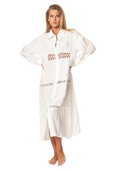 Women Loose Long Sleeve Shirt Dress Swimsuit Cover Ups by La Moda. Make your summer colorful ! This long sleeve sunscreen cover up shirt is made of rayon.It's designed with front buttons. It's really simple and practical for you to have a trip, Vacation, dating,or daily wear. Swim coverups are the perfect way to transition from sitting seaside to strolling the city. Find beach coverup dresses, rompers, kimonos and rashguards to layer over your swimsuit. Chic Long Sleeve Cover-up For Daywear, Spring Vacation Cotton Shirt Dress, Relaxed Fit Long Sleeve Cover-up For Day Out, Spring Cotton Shirt Dress For Vacation, Chic Long Sleeve Loungewear Cover-up, Spring Long Sleeve Beach Dress, Summer Button-up Dresses For Beach Season, Cotton Long Sleeve Dress For Beach Season, Long Sleeve Cotton Dress For Beach Season