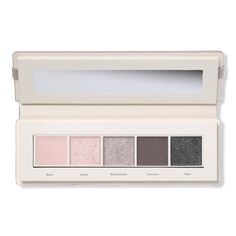 Mini Moods Eye Shadow Palette - MINI MOODS 5 PAN PALETTES SMOKY SMOLDERBenefitsSmokey and moody cool toned neutrals with pops of blush and shimmerRich color payoff blends seamlessly onto the eyelidsMaintains a luminous, satiny sheenSatin finish for a silky, smooth, sheer wash of colorProudly cruelty free with clean ingredientsPalette made with paper certified from responsibly managed forestsMade without talcShadesSpark-pink champagne shimmerBlush-pale pink matteSmoke-taupe shimmerScorcher-brown Cool Toned Eyeshadow Palette, Korean Cream, Neutral Eyeshadow Palette, Bright Pastels, Eyeshadow Pallets, Pink Eyeshadow, Cosmetic Skin Care, Cream Eyeshadow, Eye Shadow Palette