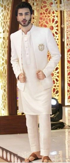 4 Sadri Kurta For Men New, Kurta For Engagement For Men, Imran Abbas Kurta Pajama, Traditional White Semi-formal Suit, White Kurta For Groom At Festivals, Traditional White Suits For Eid, White Traditional Wear For Groom At Festivals, White Fitted Sherwani For Semi-formal Occasions, White Nehru Jacket For Groom