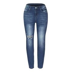 Bring an edgy. urban style to your wardrobe this Spring-Summer with our 2023 Collection Frayed Leg Women's Skinny Jeans! Crafted from stretchy denim. these mid-rise jeans feature a zipper and button closure and boast a unique vintage flair with their torn legs and natural hem. Perfect for a night out or your everyday looks. these jeans will make you look and feel fabulous!Distinctive Features: Ripped Legs: Show off your unique style with these streetwear jeans. featuring ripped legs for a vintag Leg Women, Womens Ripped Jeans, Streetwear Jeans, 2023 Collection, Jeans Online, Urban Style, Mid Rise Jeans, Everyday Wardrobe, Ripped Jeans